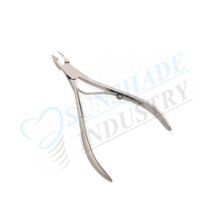 Cuticle Nipper Single Action Textured Handle – Professional Stainless Steel Beauty Instrument